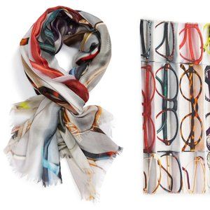 Nordstrom Eyeglass Print Large Scarf